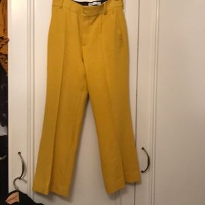 Zara mustard flare pants adorable